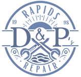 D&P's Rapids Repair Logo